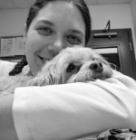 Black and White headshot of IndeVets Employee Kelly