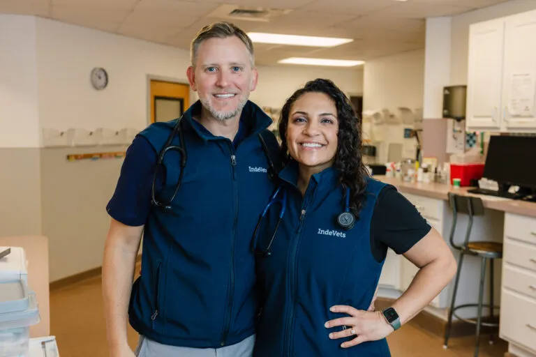 Dr. Marisa Brunetti and Dr. Andrew Heller